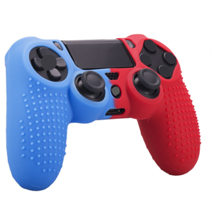 Double Color Soft Shell Cover for <strong>PS4</strong> Slim Pro <strong>Controller</strong> Silicone Case Grip <strong>Skin</strong> for Play Station 4 Pro Gamepad Case - Product Image 2