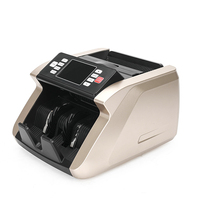 Compteur de billets UN-19, machine de comptage de billets de banque, détection de contrefaçon MG UV IR, nouveau design, machine de comptage de devises
