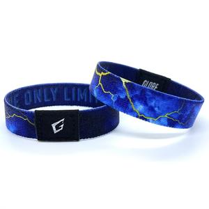 Bracelets RFID personnalisés étanches en gros – Bracelets de mode élastiques en tissu avec logo personnalisé pour événements - Product Image 5