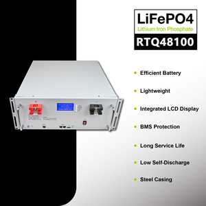 Boîtier de batterie LiFePO4 51,2 V, batterie au lithium rechargeable DIY pour système de stockage d'énergie solaire domestique et assemblage de pack d'alimentation hors réseau - Product Image 1