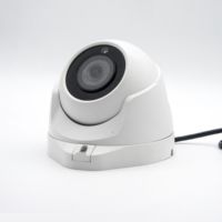 Cámara Domo POE de 8MP con Detección Facial y de Vehículos por IA - Interior/Exterior, Lente Fija de 2.8mm, Montaje en Techo IP