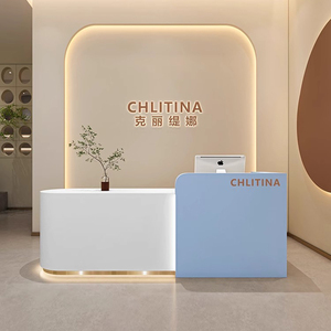 XTQT-069 Office Table And Chairs <strong>Reception</strong> Counter Front <strong>Desk</strong> Counter Small <strong>Reception</strong> <strong>Desk</strong> Salon <strong>Reception</strong> <strong>Desk</strong> Moden - Product Image 3