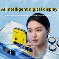 Radiateur de téléphone intelligent U-JIE AI F40 avec support magnétique, refroidisseur semi-conducteur, coque flexible en ABS, contrôle de la température pour le gaming