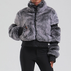 Traje de Esquí, Ropa de Esquí Nueva para Invierno, Chaqueta de Moda para <span class=keywords><strong>Mujer</strong></span>, Resistente al Viento, Gruesa, Cálida, de Alta Calidad para Deportes al Aire Libre - Product Image 3