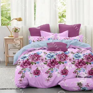 factory hot sale floral designs bedding sets bedsheets sets china supplier wholesale pillowcase duvet cover set