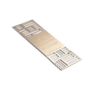 Marcapáginas Metálicos con Diseño Único de Corazón, Regalo Original para Libros - Product Image 4