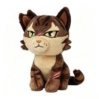 Peluches Anime Guerriers des Ténèbres Firestar Jayfeather Tigerstar – Adorables Poupées Douces pour Enfants, Cadeau d'Anniversaire, Vente en Gros