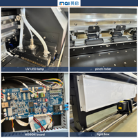 Imprimante UV Roll-to-Roll 1,8 m pour l'impression de bannières, affiches, vinyles, papiers peints et autocollants de voiture, jet d'encre UV grand format pour ateliers de signalétique