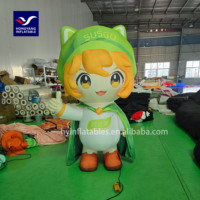 Poupée gonflable de mascotte de modèle de poupée gonflable de décoration d'événement de partie