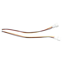 Câble adaptateur 2510 Revolution femelle 4 broches en cuivre avec gaine PVC pour carte graphique, ordinateur, automobile, extension de carte mère