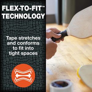 Ruban de <span class=keywords><strong>réparation</strong></span> étanche T-REX pour piscine, patch pour revêtement de piscine, aucun <span class=keywords><strong>kit</strong></span> nécessaire, fonctionne <span class=keywords><strong>sous</strong></span> <span class=keywords><strong>l</strong></span>'<span class=keywords><strong>eau</strong></span>, adhère aux surfaces humides, transparent, 1,88 " x 30 - Product Image 2