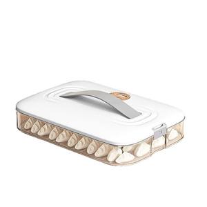 Boîte de rangement pour raviolis Chef Jun, en plastique alimentaire, récipient de congélation, hermétique, pour usage domestique - Product Image 3