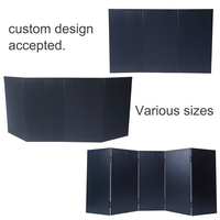 Igreslite - Cadre de façade DJ en aluminium noir avec tissu, pour événements DJ, avec sac de transport