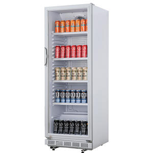 Réfrigérateur commercial pour boissons 2026, réfrigérateur de supermarché à porte vitrée simple, vitrine réfrigérée pour boissons froides - Product Image 3