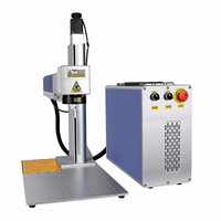 Machine de marquage laser fibre 2.5D BSL JPT M7 100W avec autofocus, refroidissement par air, CNC, haute sécurité, gravure sur métal, compatible DXF/BMP/AI/DST, garantie 1 an