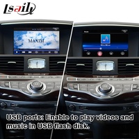 واجهة لاسلكية من نوع Lsailt Pin to Pin لتشغيل Apple CarPlay في سيارات إنفينيتي M37 وM56 موديلات 2011-2020 وQX وG وM وغيرها، مع خرائط جوجل وأندرويد أوتو