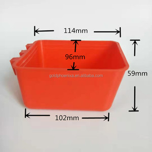 Qa nhiều loại nhựa gia cầm uống gà thức ăn cốc LỒNG CHIM Cốc trung chuyển chim bồ câu trung chuyển - Product Image 2