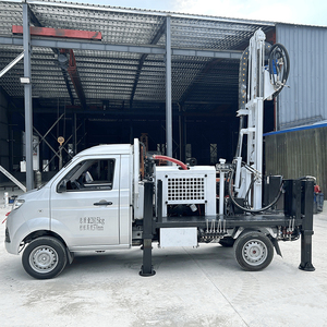 מקדחת בארות מים ניידת דיזל רב מכר, קוטר קידוח 325 מ\\\"מ, עומק מקסימלי 200 מטר, מכונת קידוח בורות - Product Image 4