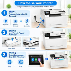 Impresora Láser a Color 3 en 1 Pro <span class=keywords><strong>MFP</strong></span> <span class=keywords><strong>M280nw</strong></span>, Imprime, Escanea y Copia, 21 ppm, 600 DPI, USB, para Uso en Oficinas en el Medio Oriente - Product Image 4