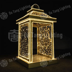 Lanterne du Ramadan imperméable, lumière décorative avec éclairage LED pour Noël, l'Aïd, les événements en plein air - Product Image 2