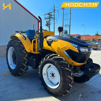 Tractor Agrícola de 60HP, 80HP, 100HP, 4WD, con Motor YTO, Certificación CE Euro 5, Venta al Por Mayor