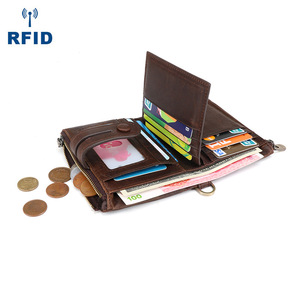 Sac de poitrine pour homme Joyir en cuir véritable marron vintage, portefeuille bandoulière avec sangle, usage quotidien, style rétro - Product Image 3