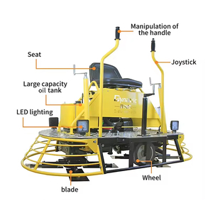 Số Lượng Tốt Mô Hình 78 Năng Động Bê Tông <span class=keywords><strong>Trowel</strong></span> Bền 10 Lưỡi Thủy Lực Ride-On Điện <span class=keywords><strong>Trowel</strong></span> Điện <span class=keywords><strong>Trowel</strong></span> Giá Cho Bán - Product Image 3