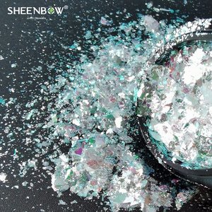 Sheenbow – vernis à ongles de qualité cosmétique, couleur argent changeante, vente en gros, pigment caméléon, multi-chrome, paillettes bleu chromé - Product Image 5