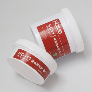 Masilla Epoxi Metálica para Reparación de <span class=keywords><strong>Hierro</strong></span>, Acero y Aluminio, Masilla de Relleno para Defectos de Fundición, Grietas, Corrosión y Desgaste, Compuesto Resistente - Product Image 2