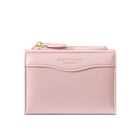 Dompet Lipat Wanita TAOMICMIC Tekstur Kulit Palm PU Berkualitas Tinggi, Penyimpanan Uang Besar, Banyak Slot Kartu, Kantong Resleting