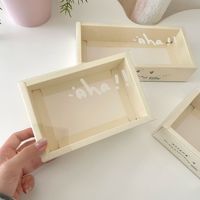 Boîte de rangement pour chaussettes en carton recyclable et sûr pour les textiles, avec finition mate, jetable, pour boutique de cadeaux, vente en gros