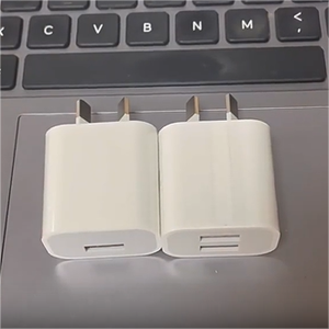 Cargador Rápido para Teléfono con Doble USB y Enchufe AU de 5V2A, Directo de Fábrica, 10W, Cubo Compacto, Carga Simultánea de Dos Dispositivos, Logotipo Personalizado - Product Image 5