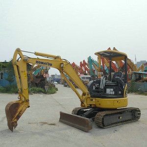 Mini-excavatrice Komatsu PC30MR d'occasion de haute qualité à vendre à bas prix, en bon état, avec boîte de vitesses et roulement de roue motrice d'occasion - Product Image 2