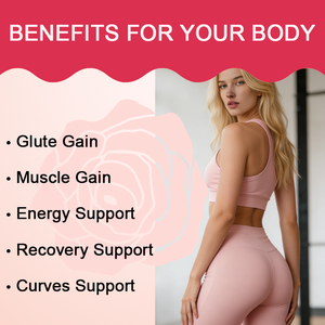 Gomitas para Glúteos OEM/ODM de Venta Caliente para Mujeres con Mezcla de Hierbas CurvaBoost BBL, Apoyo para Glúteos, Curvas y Energía - Product Image 3