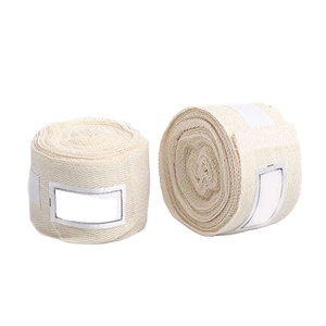 Équipement de boxe enveloppes de main élastiques en coton ou Polyester 180 pouces - Product Image 1