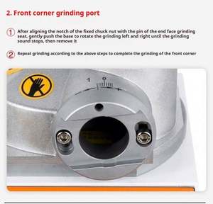 Afiladora Eléctrica Portátil ANDUUK para Fresas <span class=keywords><strong>de</strong></span> Carburo, Máquina Universal para Afilar Brocas - Product Image 5