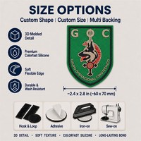 Identificador de Prendas de Silicona Personalizado para Accesorios de Ropa, Marca de Moda, Compras al por Mayor, Programa de Etiqueta Privada