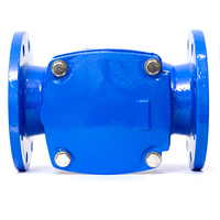 Válvula de Retención Silenciosa de Ahorro de Energía QT450 GGG50, Tipo Oscilante con Brida, ANSI/EN/DIN para Tuberías de Vapor, Agua Caliente y HVAC
