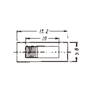 SS-13F06 50V AC Power 4 Positions Automotover Thumb Cap Slide Switch