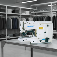 JUKKY Machine à coudre industrielle JK1850 Machine à coudre à grande vitesse avec jeans électroniques et vêtements de travail