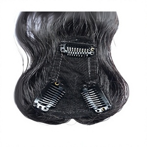 Extensions de cheveux naturels indiens Remy pour femmes, 100% cheveux humains, longues, en patch - Product Image 1