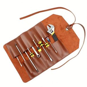 Bolsa Organizadora de Llaves y Destornilladores Portátil, Estuche Enrollable Resistente para Almacenamiento de Herramientas para Electricistas, Carpinteros y Mecánicos - Product Image 2