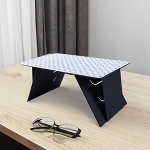 Chất Lượng Cao Da Xe Bàn Máy Tính Xách Tay Đứng <span class=keywords><strong>Mini</strong></span> Nhỏ Máy Tính Văn Phòng Có Thể Gập Lại Cho Sử Dụng Ngoài Trời - Product Image 1