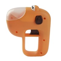 Lanceur de friandises interactif moderne en polyester pour chats et chiens, avec fonction de lancement à une touche