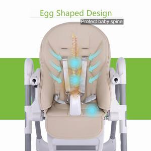<span class=keywords><strong>Chaise</strong></span> haute bébé réglable et pliable, personnalisable, avec plateau amovible pour repas - Product Image 5