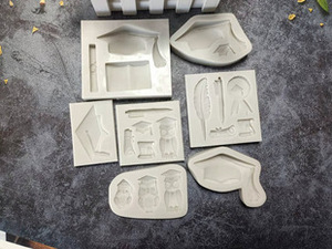 Tốt Nghiệp Hat Owl Giáo Viên Silicone Fondant Khuôn Nướng Bánh Trang Trí Công Cụ Làm Bánh - Product Image 2