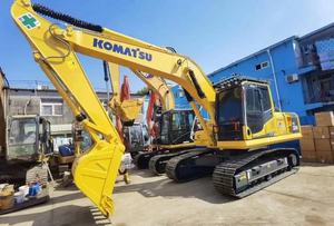 Excavatrice d'occasion Komatsu PC200 20T à faible nombre d'heures de fonctionnement |   Coupleur rapide d'origine japonaise pour brise-roche de machine à chenilles d'occasion - Product Image 3