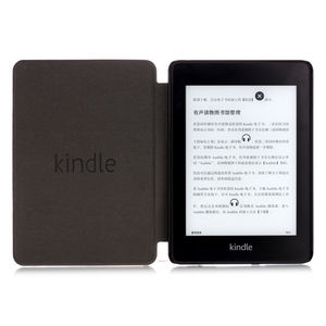 Estuche <span class=keywords><strong>Kindle</strong></span> Paperwhite para <span class=keywords><strong>Amazon</strong></span> 6 "<span class=keywords><strong>Kindle</strong></span> 10th Generation 2019 Modelo J9G29R Patrón de Cruz delgada Cuero de PU - Product Image 4