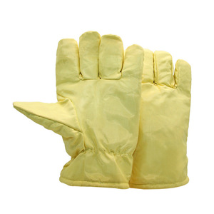 Guantes de Soldadura de Fibra de Vidrio Resistentes al Calor, Antiestáticos, Forrados con Nomex, para Fabricación Mecánica con Protección Contra Salpicaduras de Metal Fundido - Product Image 5