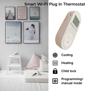 16 ए उच्च गुणवत्ता वाले स्मार्ट वाईफाई थर्मोस्टेट के साथ यूके फ्रान्स सॉकेट तापमान नियंत्रण के साथ इलेक्ट्रिक हीटिंग थर्मोस्टेट - Product Image 4